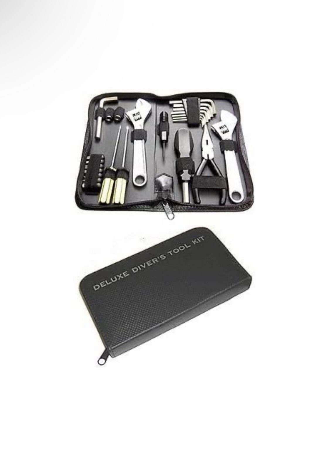 Trident Deluxe Scuba Divers Tool Kit: Essential Set with Zippered Case