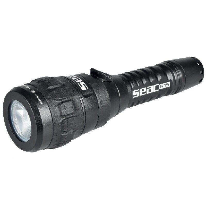 Seac R15 Waterproof Dive Torch 900 Lumens Rechargeable 100m