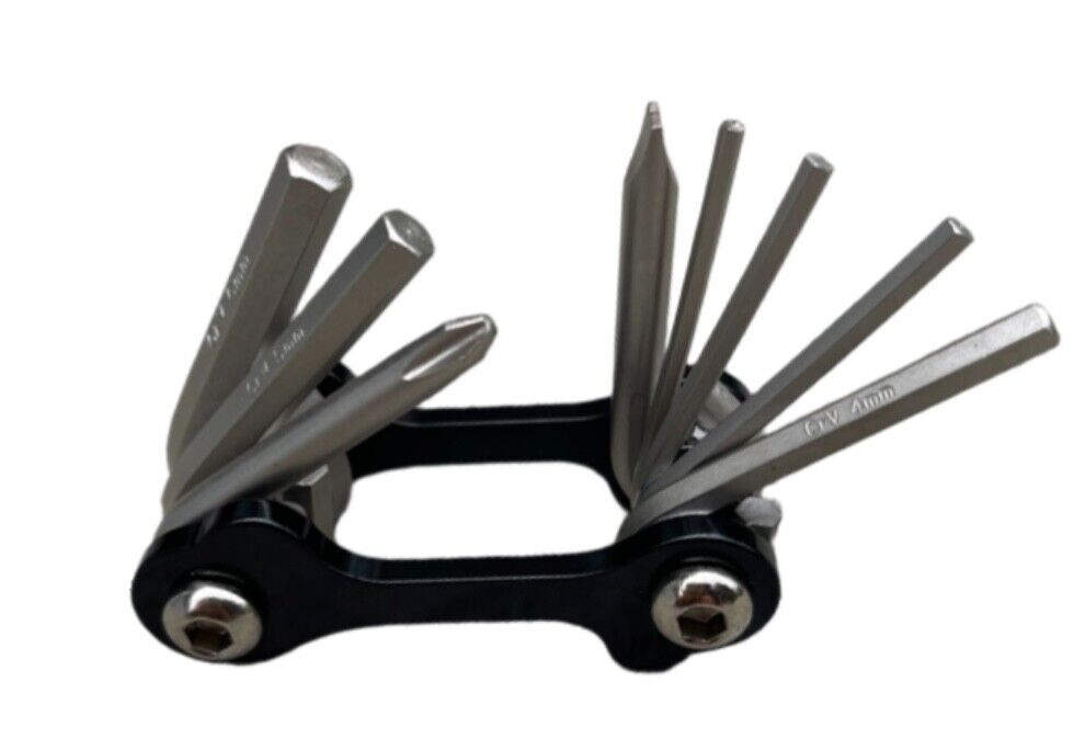 Trident Mini Screw Driver/Allen Diver Tool - 6 Allen Wrenches, Phillips & Slotte