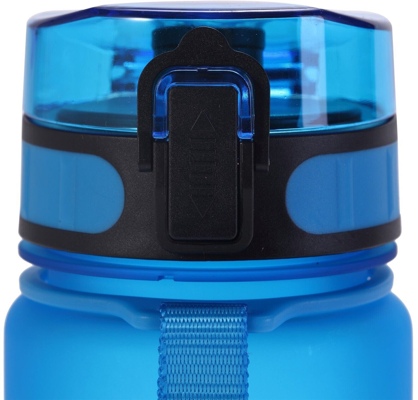 Cressi H2O Frosted: Tritan Water Bottle with Leak-Proof Cap for On the Go Hydrat