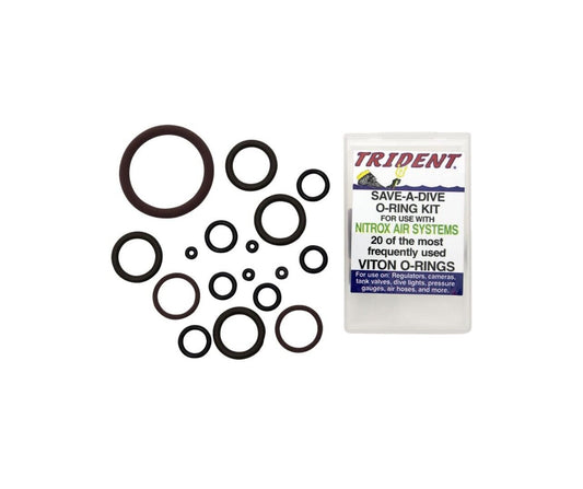 Trident Save-a-Dive Vitron O-ring Kit for Nitrox Air Systems