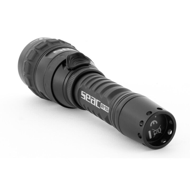 Seac R15 Waterproof Dive Torch 900 Lumens Rechargeable 100m