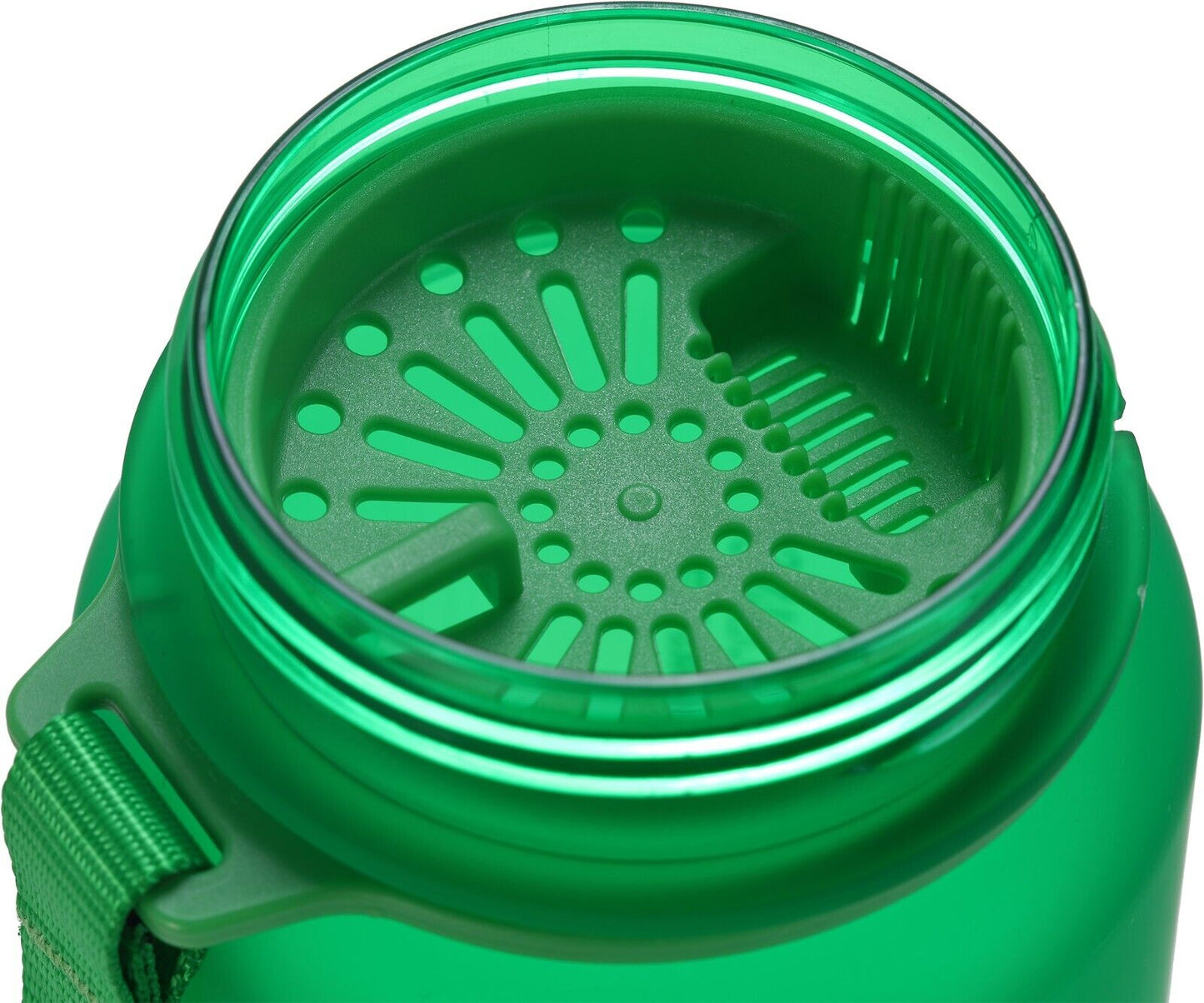 Cressi H2O Frosted 1L Bottle Tritan, BPA-Free & Click Open Cap