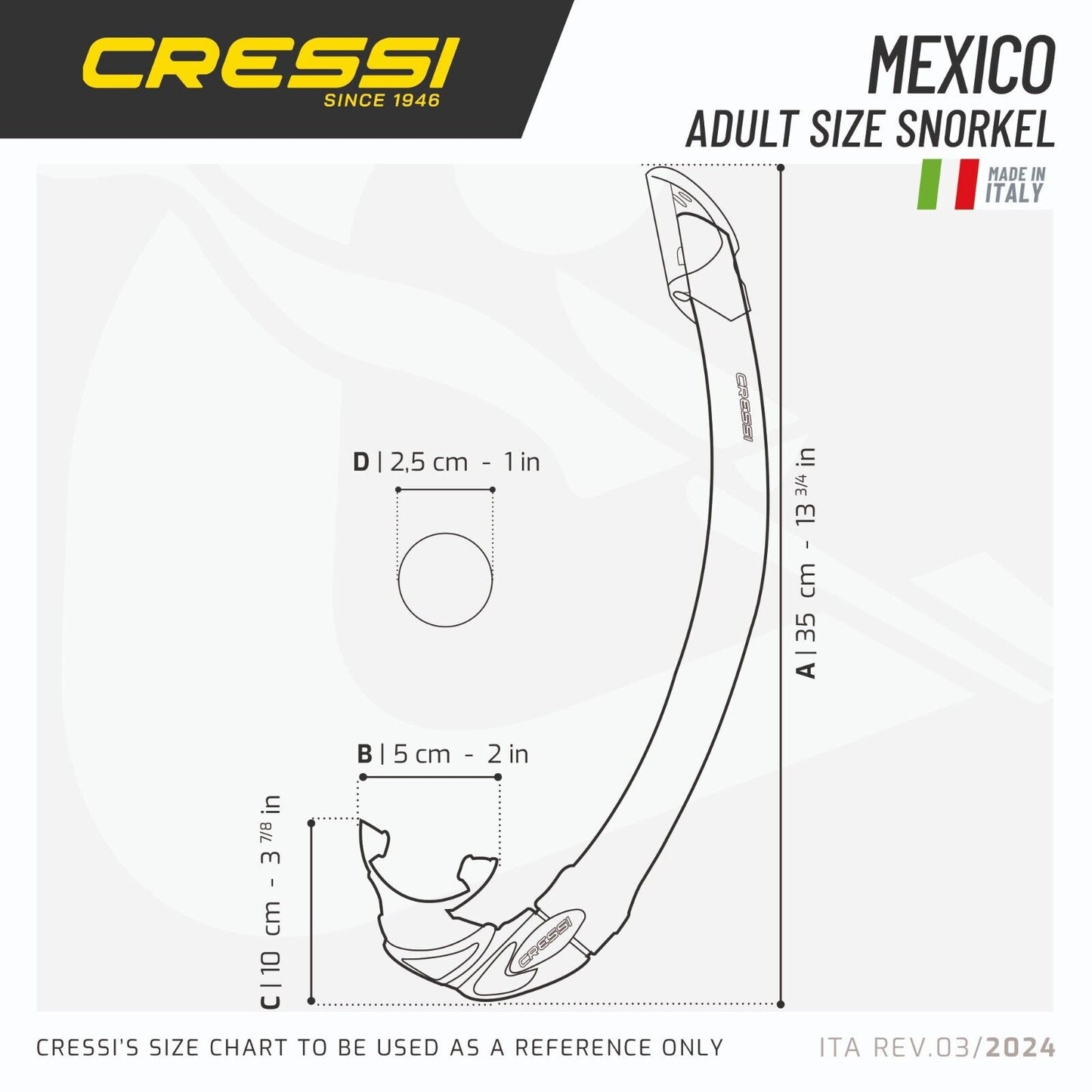 Cressi Mexico Snorkel