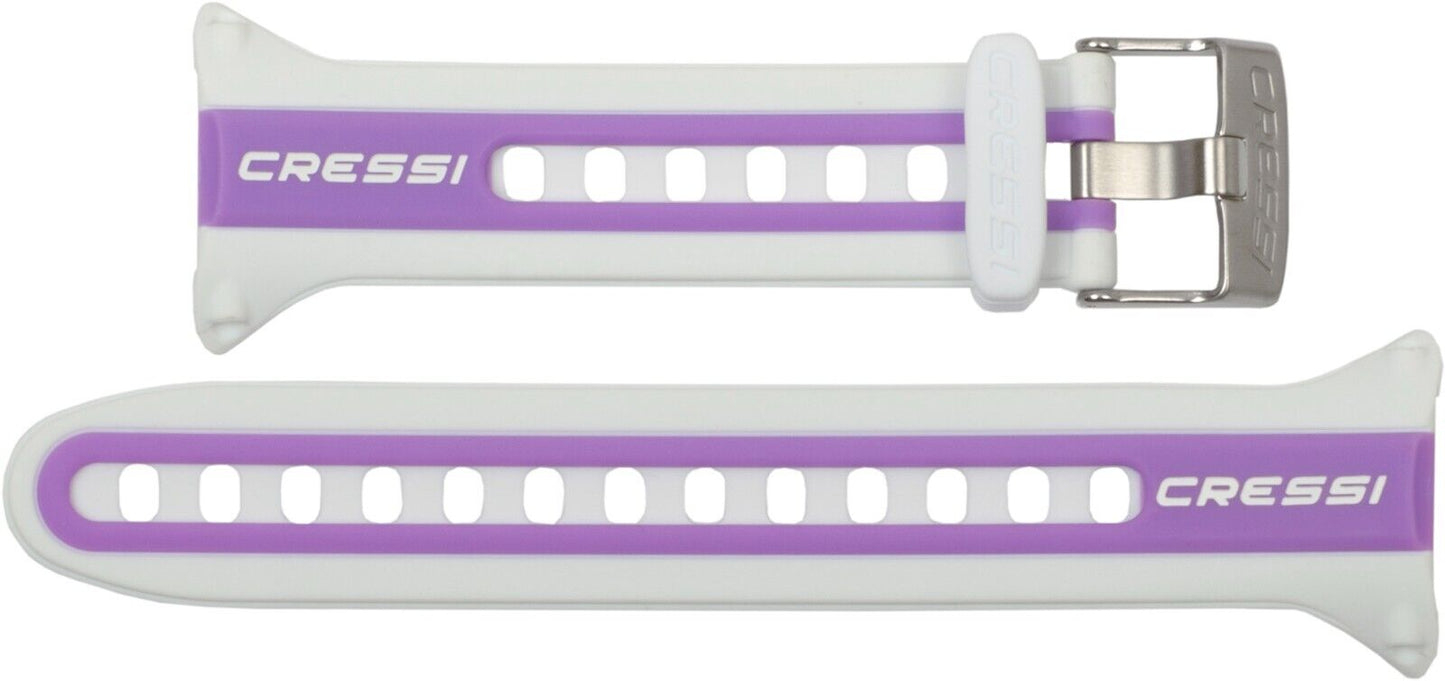 Cressi Dive Computer Watch Strap: Durable Rubber, Easy Replacement