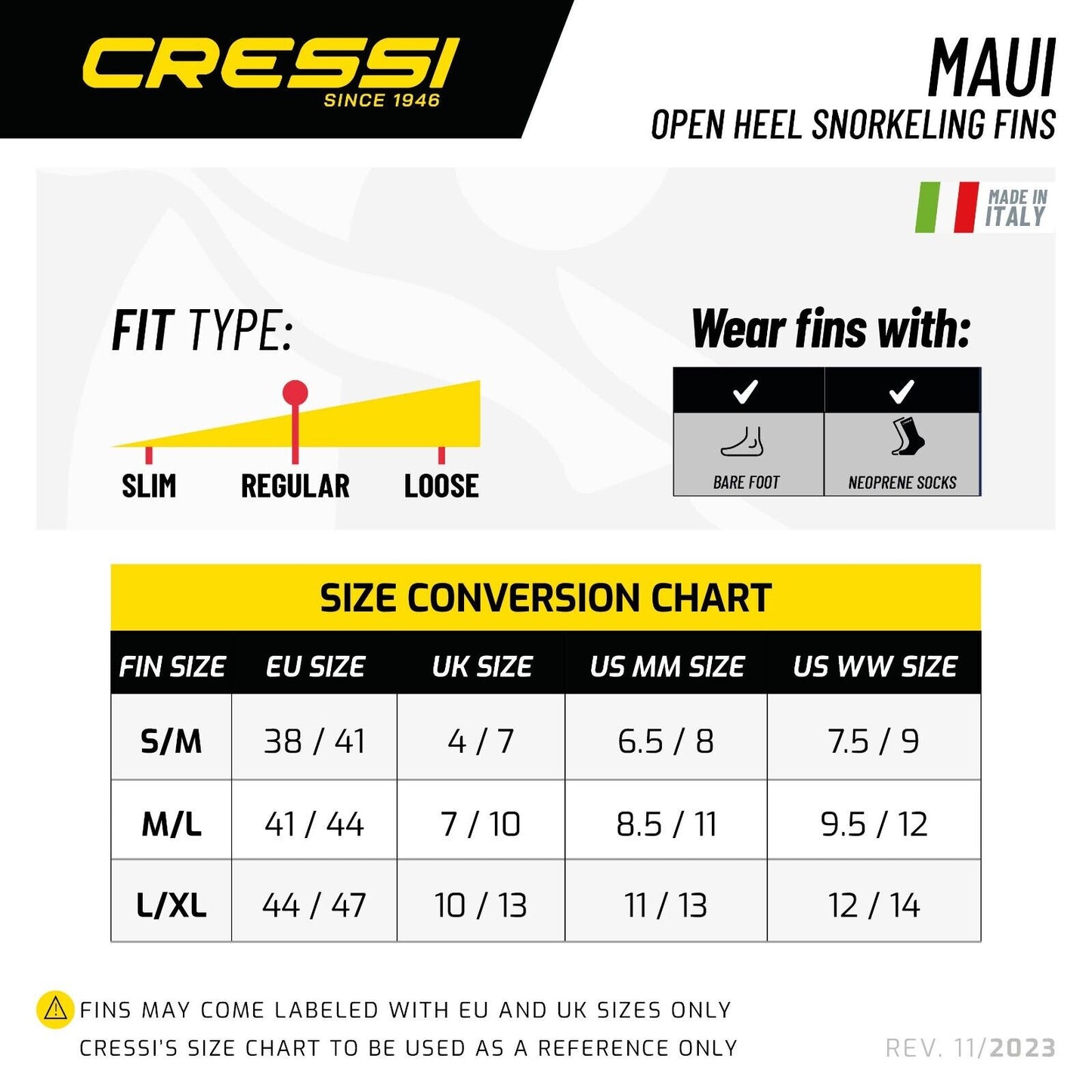 Cressi Maui Fins