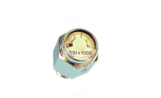 Trident Mini 1st Stage Pressure Gauge: Compact Dive Essential