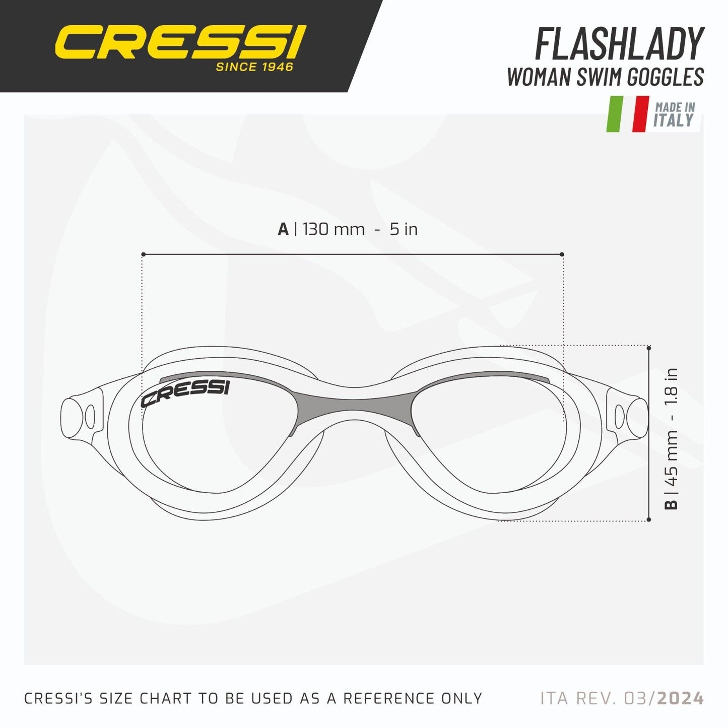 Cressi Flash Lady Goggles
