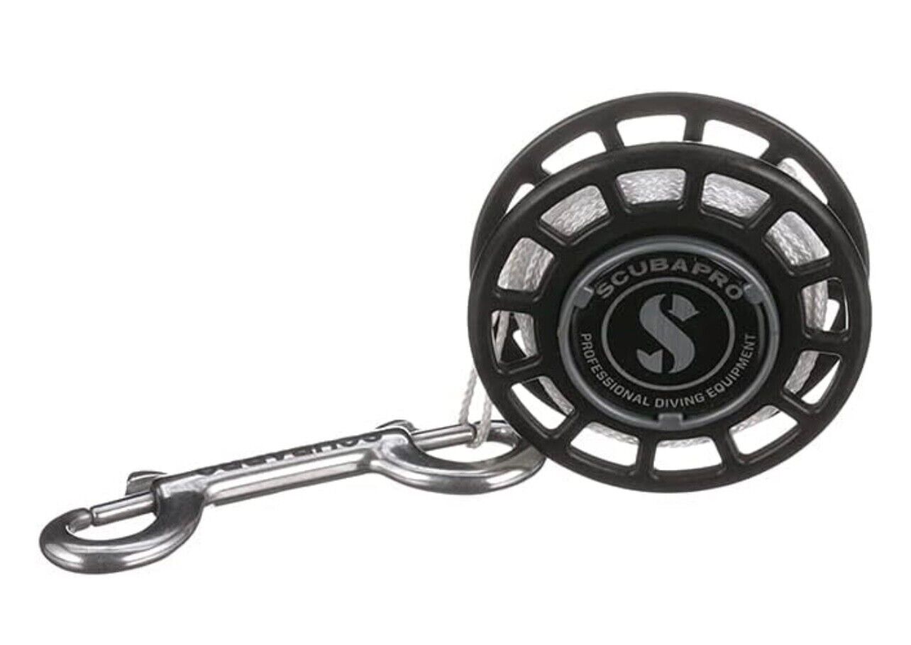 ScubaPro S-Tek Spinner Spool: Compact 50ft Line for Easy Dive Navigation