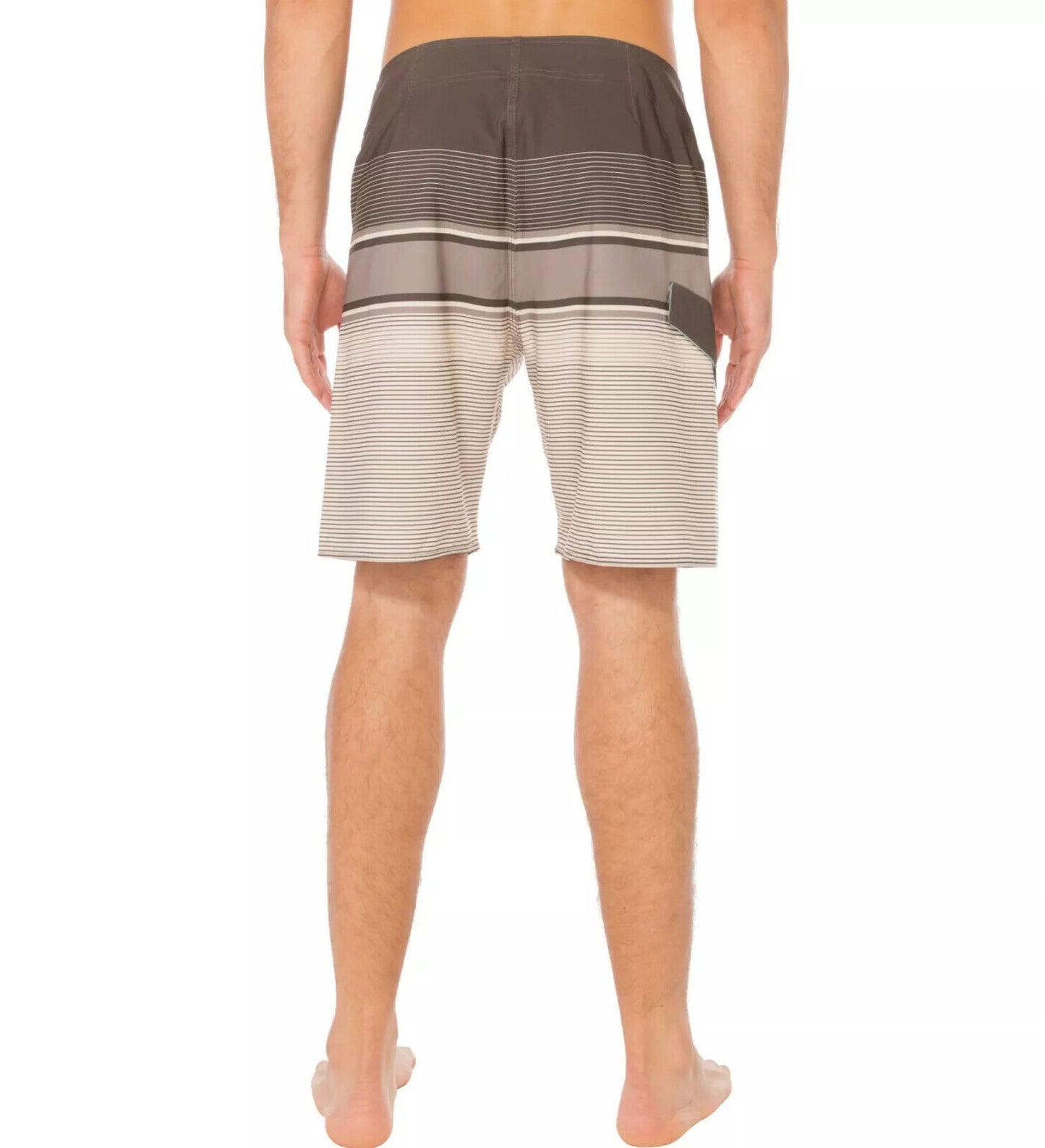 Cova Men's Tidal Board Shorts with Stretch Design and Mesh-Lined Pocket