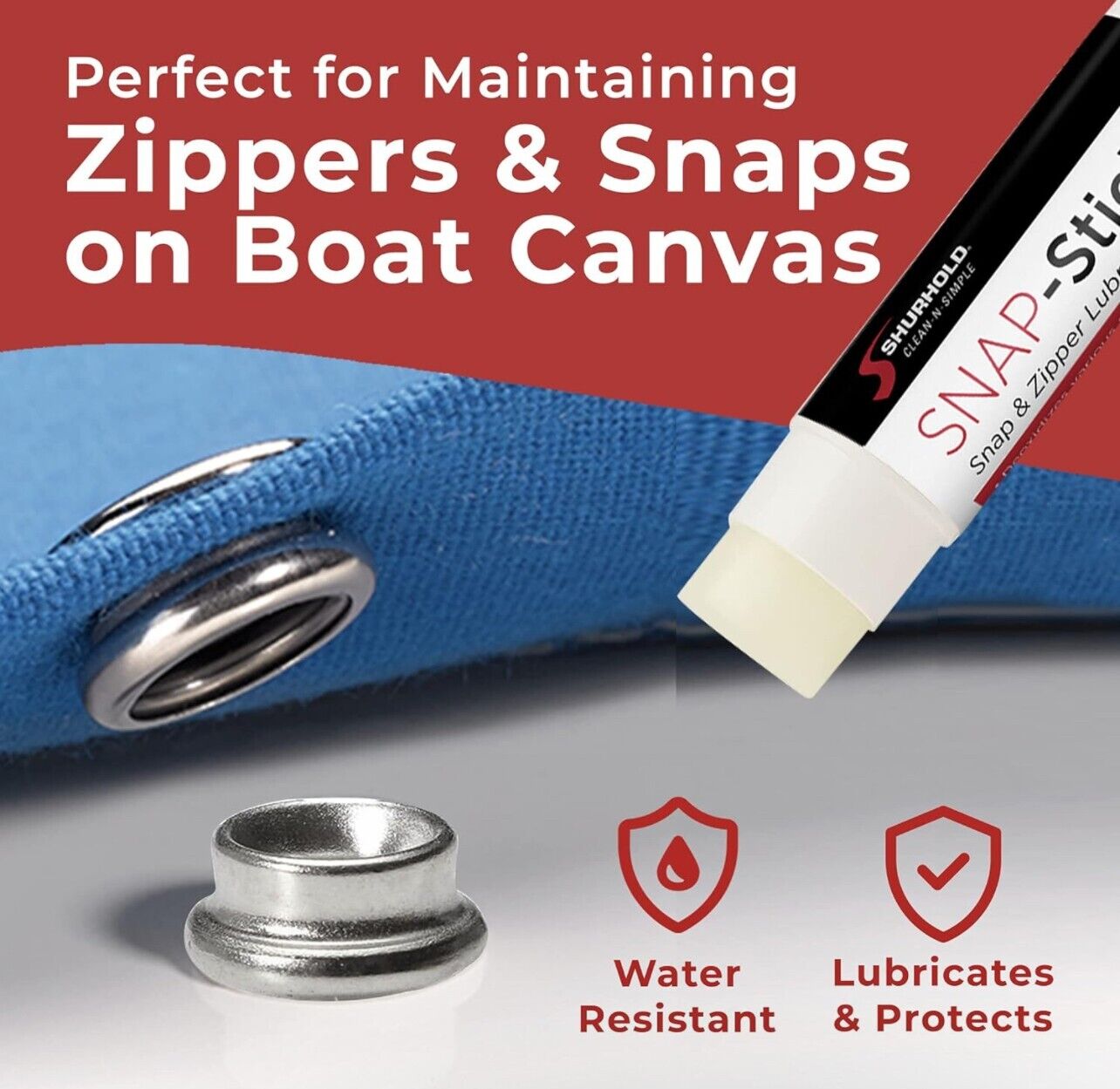Shurhold Snap Stick Snap And Zipper Lubricant