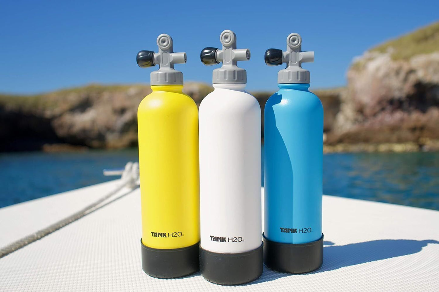 TankH2O Vacuum Insulated Water Bottle for Scuba Divers