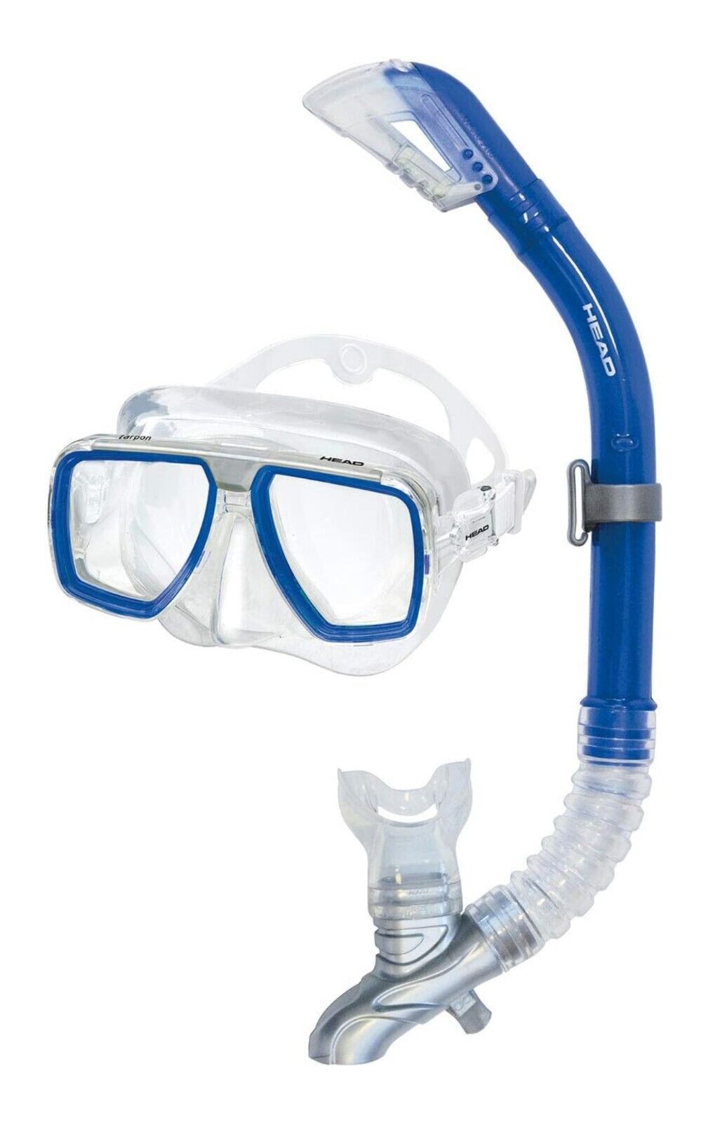 Head Tarpon Barracuda Dry Mask Snorkel Combo