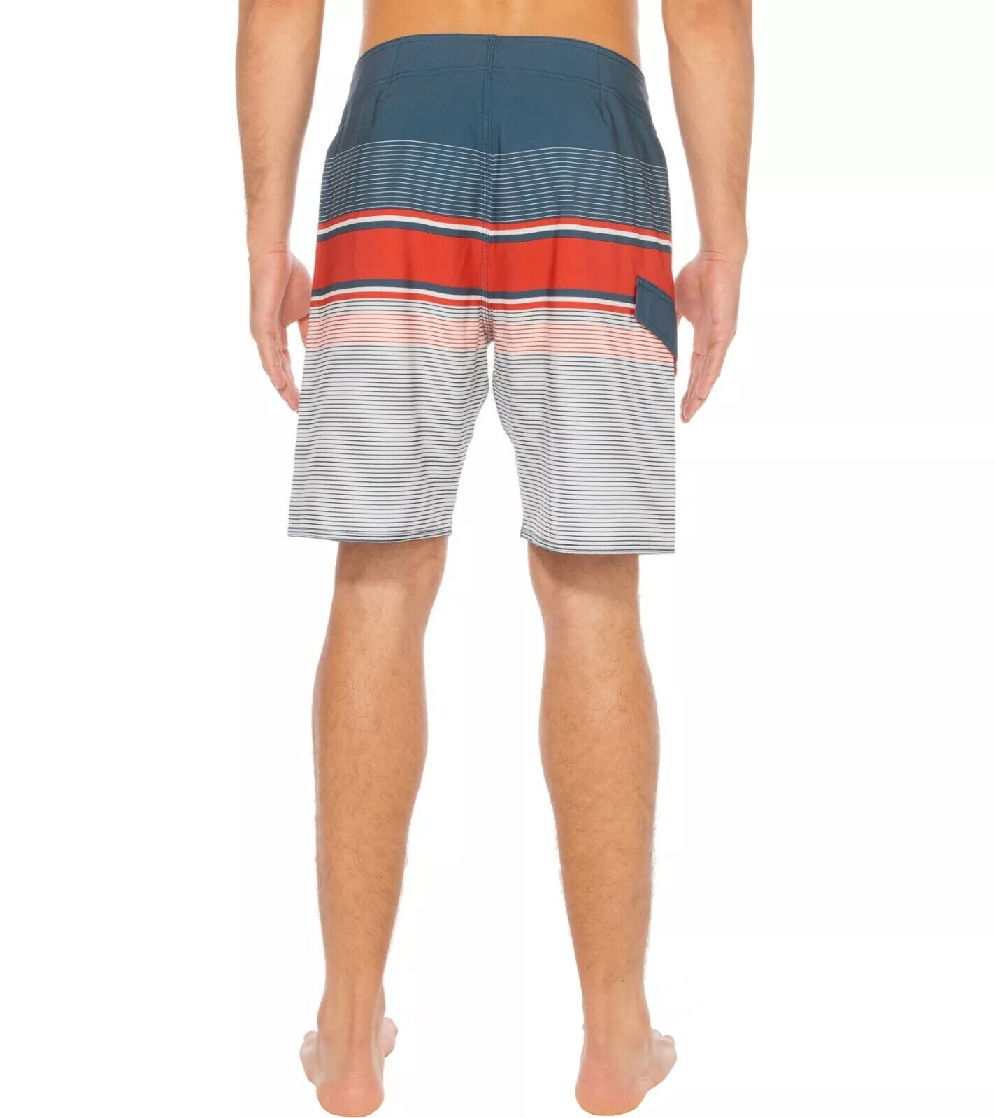 Cova Men's Tidal Board Shorts with Stretch Design and Mesh-Lined Pocket