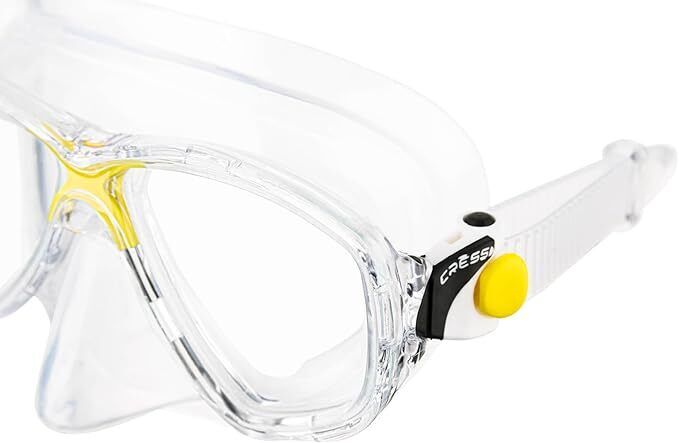 Cressi Marea Scuba Diving & Snorkeling Mask - Anti-Fog, Wide Field of View