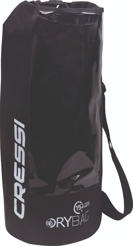 Cressi Finestra Dry Bag: Waterproof, 10L Capacity, Clear Front Window