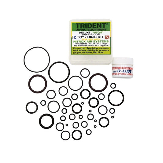 Trident 40 Piece Nitrox Viton O-Ring Kit with Lube